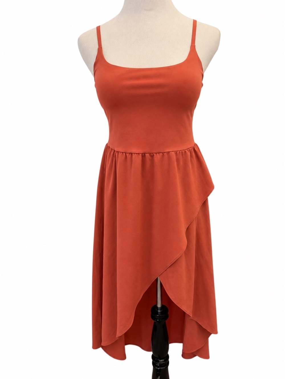 New! Halara Breezeful High-Low Midi Dress Sz M